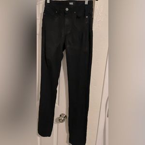 25X34 Paige black straight cut jeans NWOT